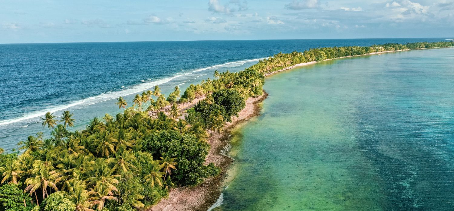 Funafuti Hauptstadt von Tuvalu