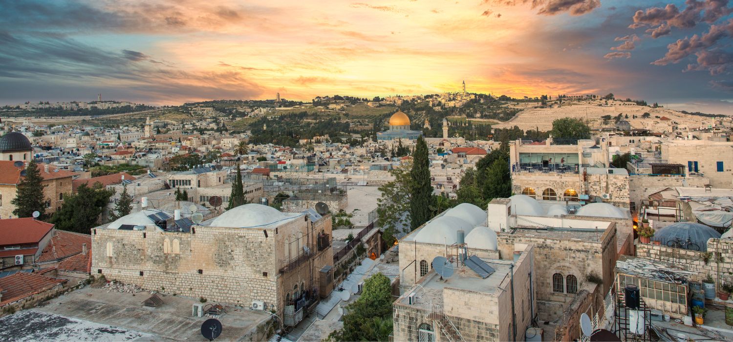 Sonnenaufgang Jerusalem