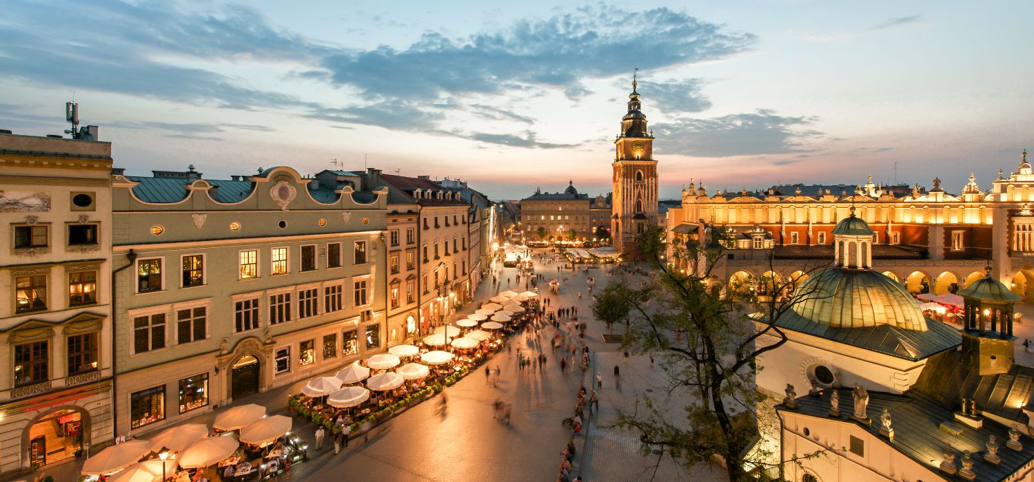 Krakau Stadt in Polen