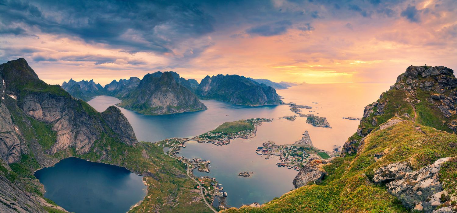 Lofoten Inselgruppe in Norwegen