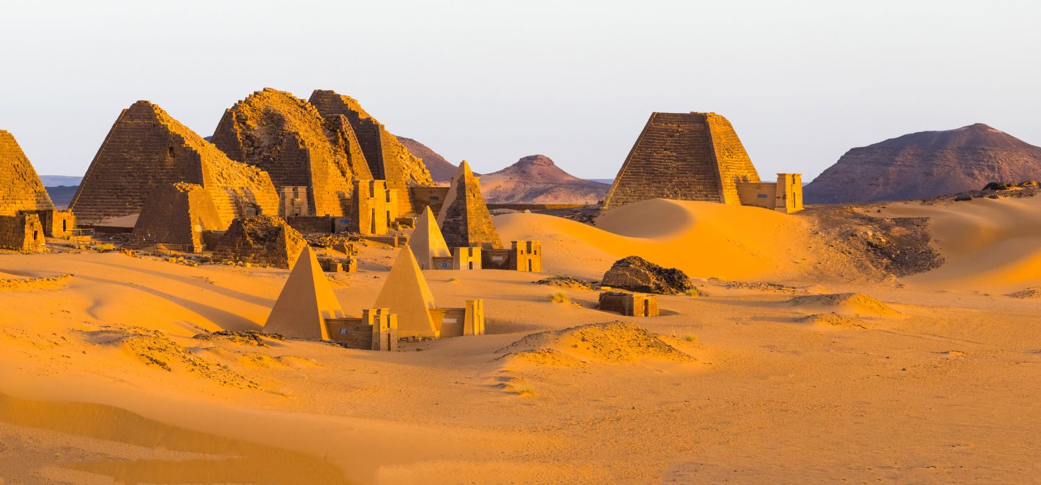 Pyramiden von Meroe, Sudan