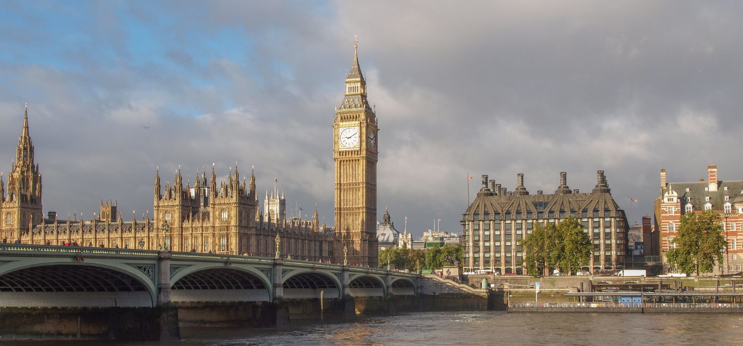 Westminster Bridge Brücke in London, Vereinigtes Königreich