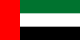 Flagge der Vereinigten Arabischen Emirate