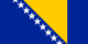 Flagge von Bosnien und Herzegowina