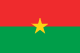 Flagge Burkina Fasos