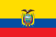 Flagge Ecuadors