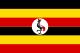 Flagge Ugandas